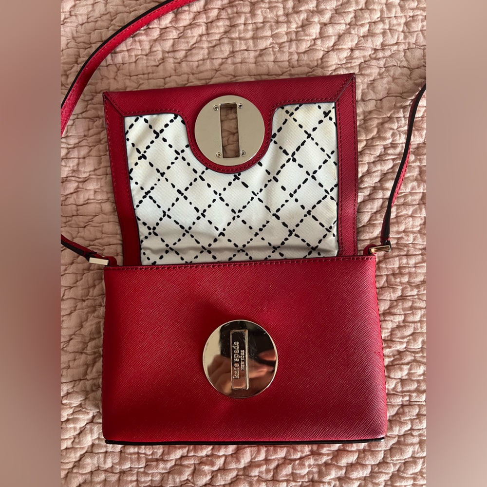 Kate Spade Red Mini Bag - Picture 3 of 4